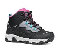 Geox J MAGNETAR G. B ABX Sneaker, Black, 1 UK