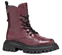 Geox J MAQUINNENS Girl B Chelsea Boot, DK Burgundy, 4.5 UK