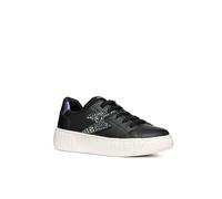 Geox J MIKIROSHI Girl A Sneaker, Black, 3.5 UK