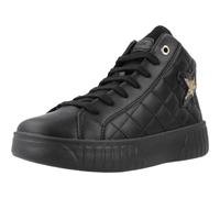 Geox J MIKIROSHI Girl A Sneaker, Black, 4.5 UK