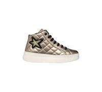 Geox J MIKIROSHI Girl A Sneaker, Brown, 4.5 UK