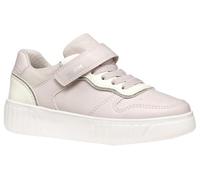 Geox J MIKIROSHI Girl A Sneaker, Dove Grey/Lt Ivory, 10 UK Child