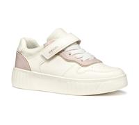 Geox J MIKIROSHI Girl A Sneaker, Lt Ivory/Lt Rose, 3.5 UK