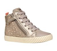 Geox J MIRROLESS Girl A Sneaker, Beige, 10 UK Child