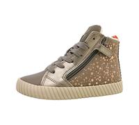 Geox J MIRROLESS Girl A Sneaker, Beige, 2 UK