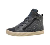 Geox J MIRROLESS Girl A Sneaker, Gray, 2 UK