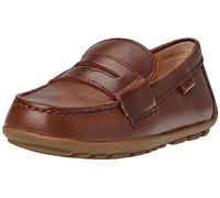 Geox J New Fast BOY A Moccasin, Coffee, 1 UK