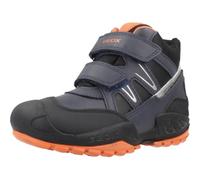 Geox J New Savage BOY B A Sneaker, Blue, 3.5 UK