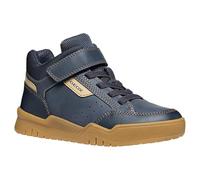 Geox J Perth Boy B Sneaker, Navy Beige, UK