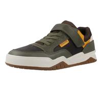 Geox J Perth BOY E Sneaker, Green, 11 UK Child