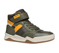 Geox J Perth BOY F Sneaker, 2 UK Green