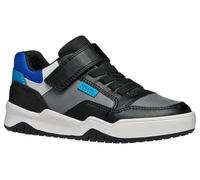 Geox J Perth BOY Sneaker, Grey/Black, 7 UK