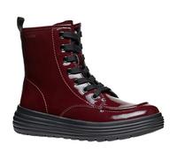 Geox J PHAOLAE Girl A Ankle Boot, DK Burgundy, 4.5 UK