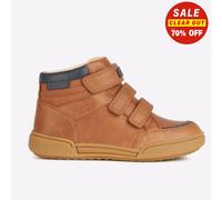 Geox Mens J POSEIDO Junior Boys - Brown - Size UK 13