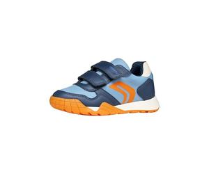 Geox J RANN-E Boy A Trainers, LT AVIO/LT Navy, 36 EU
