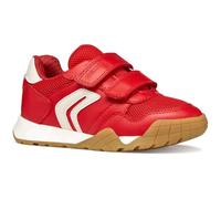 Geox J RANN-E Boy A Trainers, Red/LT Ivory, 36 EU