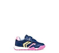 Geox J RANN-E Girl A Trainers, DK Royal/Pink, 29 EU