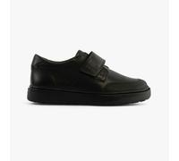 GEOX J RIDDOCK BOY Kids Leather Shoes Black - UK 9 / EUR 27