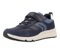 Geox J ROONER BOY D Sneaker, Blue, 10 UK Child
