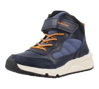 Geox J ROONER BOY E Sneaker, Blue, 1 UK