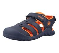 Geox J S. FUSBETTO PRO BO Sandal, Navy/Orange, 29 EU