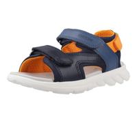 Geox J Sandal AIRADYUM BO, Navy/Orange, 11 UK Child