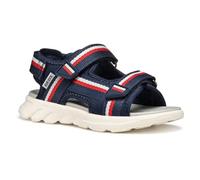 Geox J SANDAL AIRADYUM BO, Boys’ Sandal, Navy/Red, 6 UK
