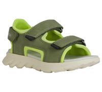Geox J Sandal Airadyum Bo, Military Lime, 6 UK