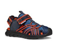 Geox J Sandal AIRADYUM BO, Navy/Red, 0.5 UK