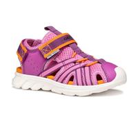 Geox J SANDAL AIRADYUM GI, Girls’ Sandal, Fuchsia/Orange,