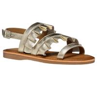 Geox J Sandal EOLIE Girl, Platinum, 0.5 UK