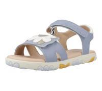 Geox Girl's Junior Haiti Flower Girls Sandals - Blue - Size: 11.5/F (Standard)