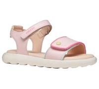Geox J Sandal Puffypop Gi, Pink Multi-Coloured, 2.5 UK