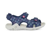 Geox j Sandal Whinberry g, Navy Fuchsia, 2.5 UK