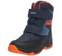 Geox J Sentiero Boy B ABX Ankle Boot, Navy Orange, 8.5 UK Child