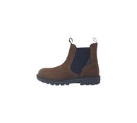 Geox J SHAYLAX BOY A Chelsea Boot, Coffee/Black, 5 UK