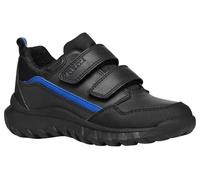 Geox J SIMBYOS BOY A Sneaker, Black, 10 UK Child