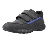 Geox J SIMBYOS BOY A Sneaker, Black, 10 UK Child