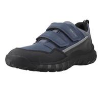 Geox J SIMBYOS BOY A Sneaker, Blue, 6 UK Child