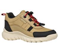 Geox J SIMBYOS BOY B ABX Sneaker, Beige, 10 UK Child