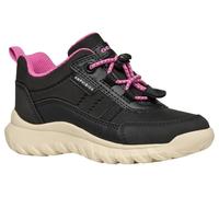 Geox J SIMBYOS Girl B ABX Sneaker, Black, 1 UK