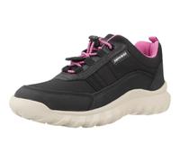 Geox J SIMBYOS Girl B ABX Sneaker, Black, 10 UK Child