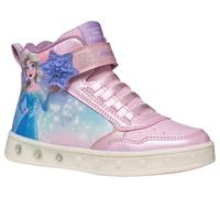 Geox J Skylin Girl Sneaker, Pink, 8.5 UK Child