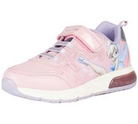 Geox J Spaceclub Girl Sneaker, Pink Lilac, 10 UK Child