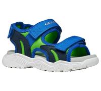 Geox J Splash Boy Sandal, Royal/Green, 31 EU
