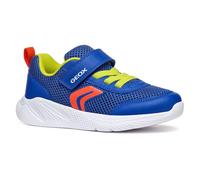 Geox J SPRINTYE BOY A Sneaker, Royal/Red, 1 UK