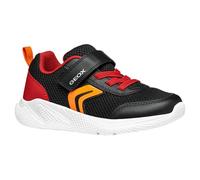 Geox J SPRINTYE BOY A, Sneaker, Black White