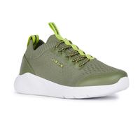 Geox J Sprintye Boy A Sneaker, Military Lime, 1 UK