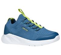 Geox J SPRINTYE BOY A Sneaker, Octane/Lt Green, 12.5 UK