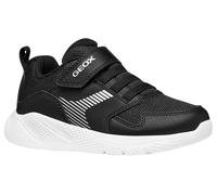 Geox J Sprintye Boy A Trainers, Black, 30 EU